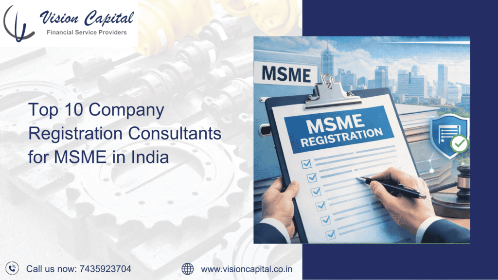 Top 10 Company Registration Consultants for MSME in India